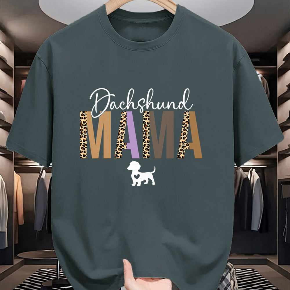 Dog Love Shirt, Dog Lover Gift T-Shirt/Hoodie/Sweatshirt HLT00 - Dachshund mom gifts for women dachshund mama dog mom pet T-Shirt