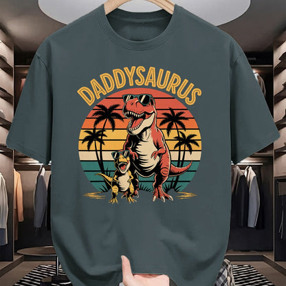 Best Dinosaur Lover Shirt, Funny Dinosaur UnisexT-Shirt/Hoodie/Sweatshirt HLT00 - Daddysaurus Dinosaur Design for Father_s Day T-Shirt
