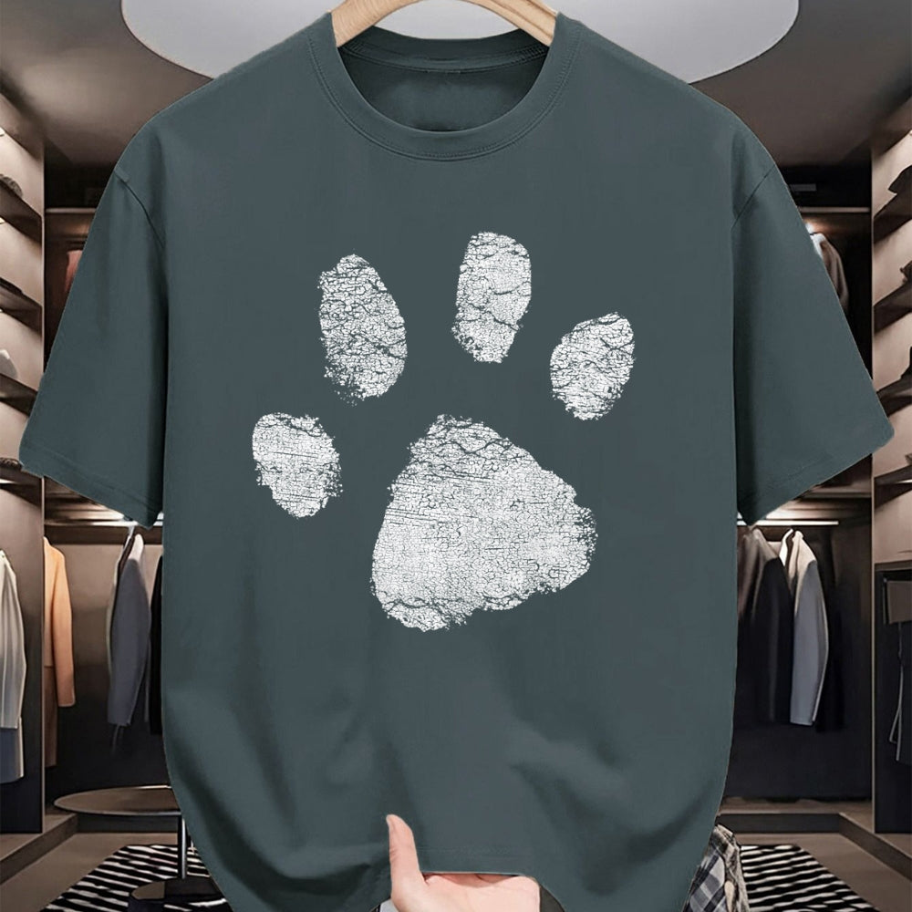 Dog Love Shirt, Dog Lover Gift T-Shirt/Hoodie/Sweatshirt HLT00 - Dog Lovers Long Sleeve Shirt Women Men Paw Print Dog Mom Long Sleeve T-Shirt