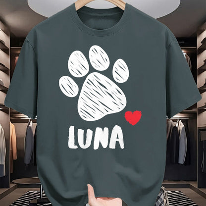 Dog Love Shirt, Dog Lover Gift T-Shirt/Hoodie/Sweatshirt HLT00 - Luna My Dog Luna I love My Dog Luna Puppy Love Dog Lover T-Shirt
