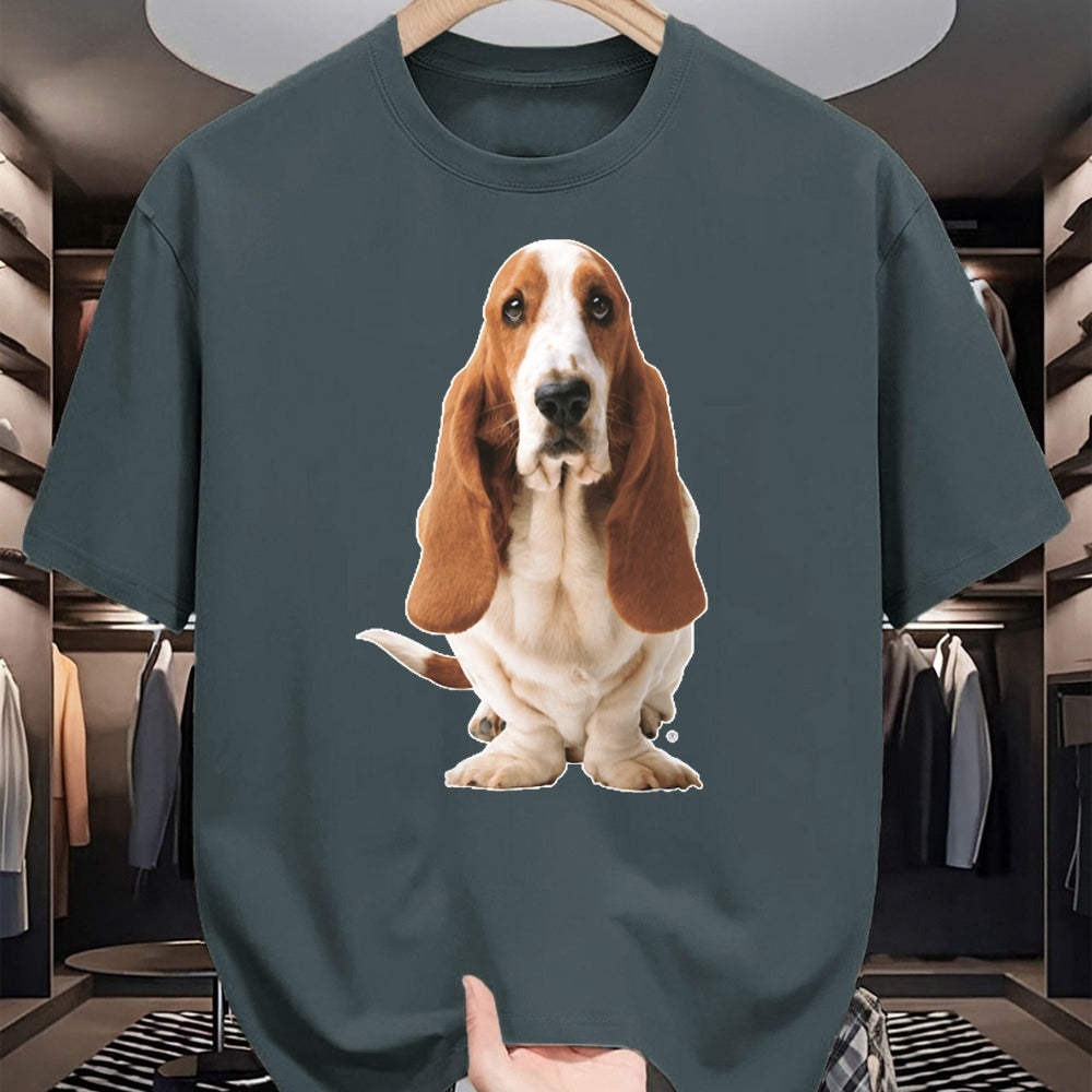 Dog Love Shirt, Dog Lover Gift T-Shirt/Hoodie/Sweatshirt HLT00 - Basset Hound Dog T Shirt I Love Like Basset Hound T-Shirt