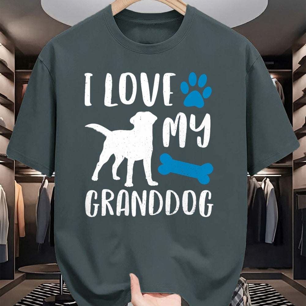 Dog Love Shirt, Dog Lover Gift T-Shirt/Hoodie/Sweatshirt HLT00 - I Love My Granddog Shirt Labrador Retriever Dog Grandma Gift T-Shirt