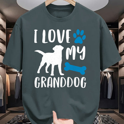Dog Love Shirt, Dog Lover Gift T-Shirt/Hoodie/Sweatshirt HLT00 - I Love My Granddog Shirt Labrador Retriever Dog Grandma Gift T-Shirt