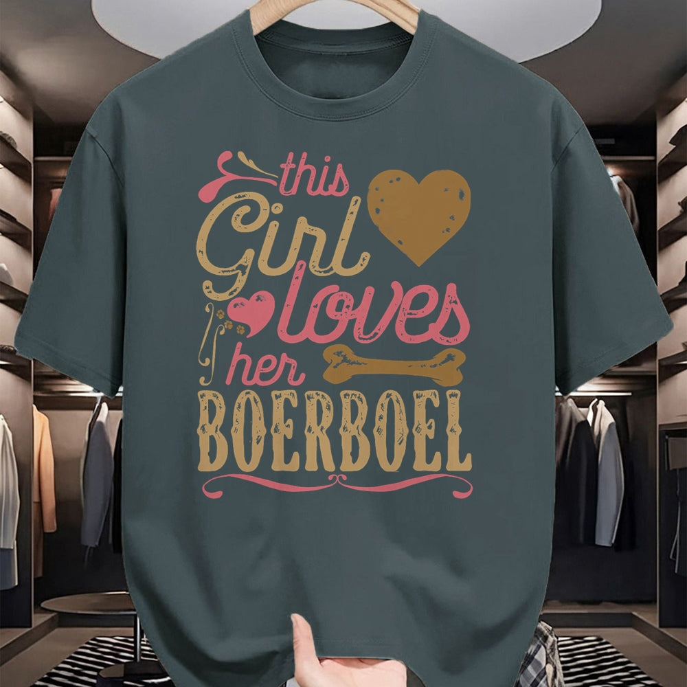 Dog Love Shirt, Dog Lover Gift T-Shirt/Hoodie/Sweatshirt HLT00 - Boerboel Shirt - Dog Lover Tshirt Gift Dogs Tee T-Shirt