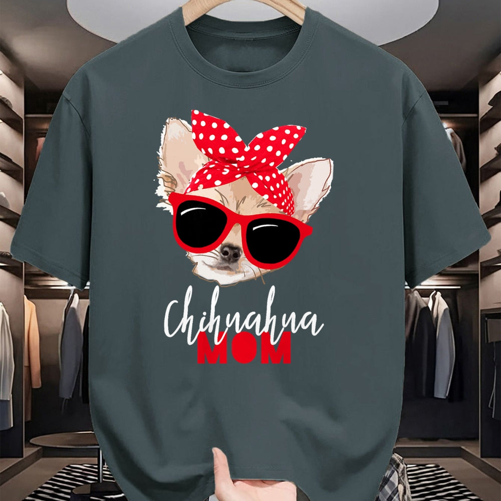 Dog Love Shirt, Dog Lover Gift T-Shirt/Hoodie/Sweatshirt HLT00 - Chihuahua Shirt Funny Dog Shirt Mom Sunglasses Dog Lover Tee T-Shirt