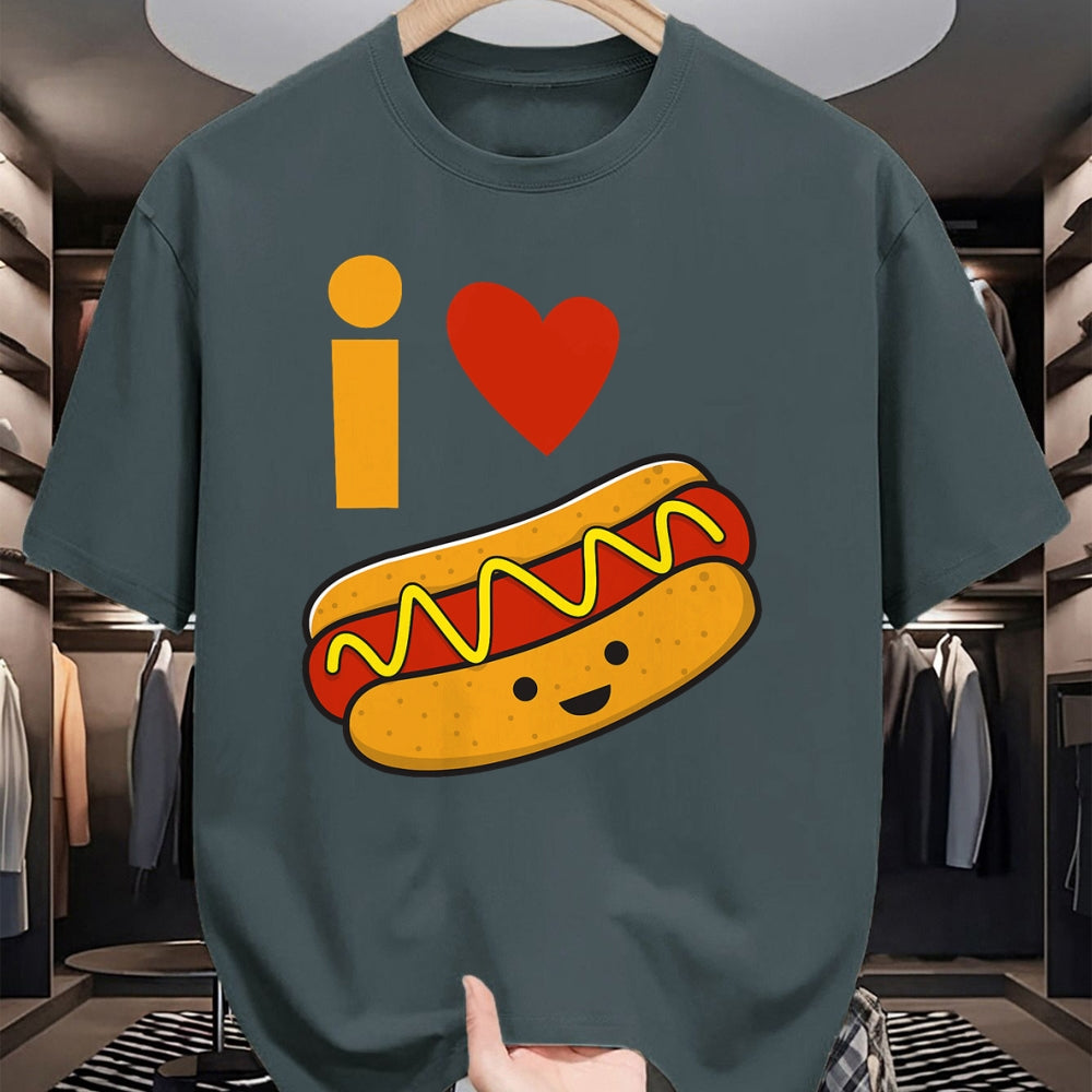 Dog Love Shirt, Dog Lover Gift T-Shirt/Hoodie/Sweatshirt HLT00 - I Love Hot Dog Shirt T-Shirt