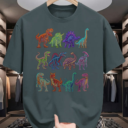 Best Dinosaur Lover Shirt, Funny Dinosaur UnisexT-Shirt/Hoodie/Sweatshirt HLT00 - Dinosaur Species Chart Paleontology Prehistoric Animals T-Shirt