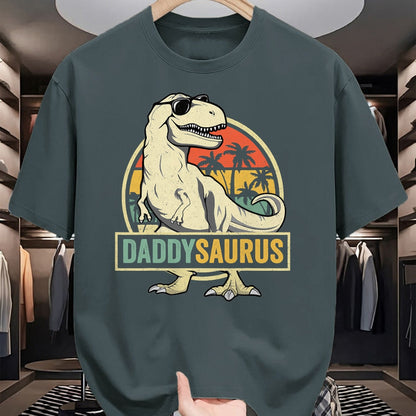 Best Dinosaur Lover Shirt, Funny Dinosaur UnisexT-Shirt/Hoodie/Sweatshirt HLT00 - Daddysaurus T Rex Dinosaur Daddy Saurus Family Matching T-Shirt