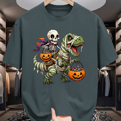 Best Dinosaur Lover Shirt, Funny Dinosaur UnisexT-Shirt/Hoodie/Sweatshirt HLT00 - Funny Halloween Shirts Kids Boys Skeleton Mummy Dino T Rex T-Shirt