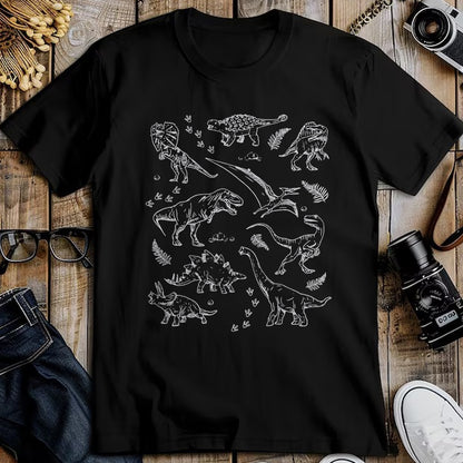 Best Dinosaur Lover Shirt, Funny Dinosaur UnisexT-Shirt/Hoodie/Sweatshirt HLT00 - Dinosaur Fossils Vintage T-Shirt