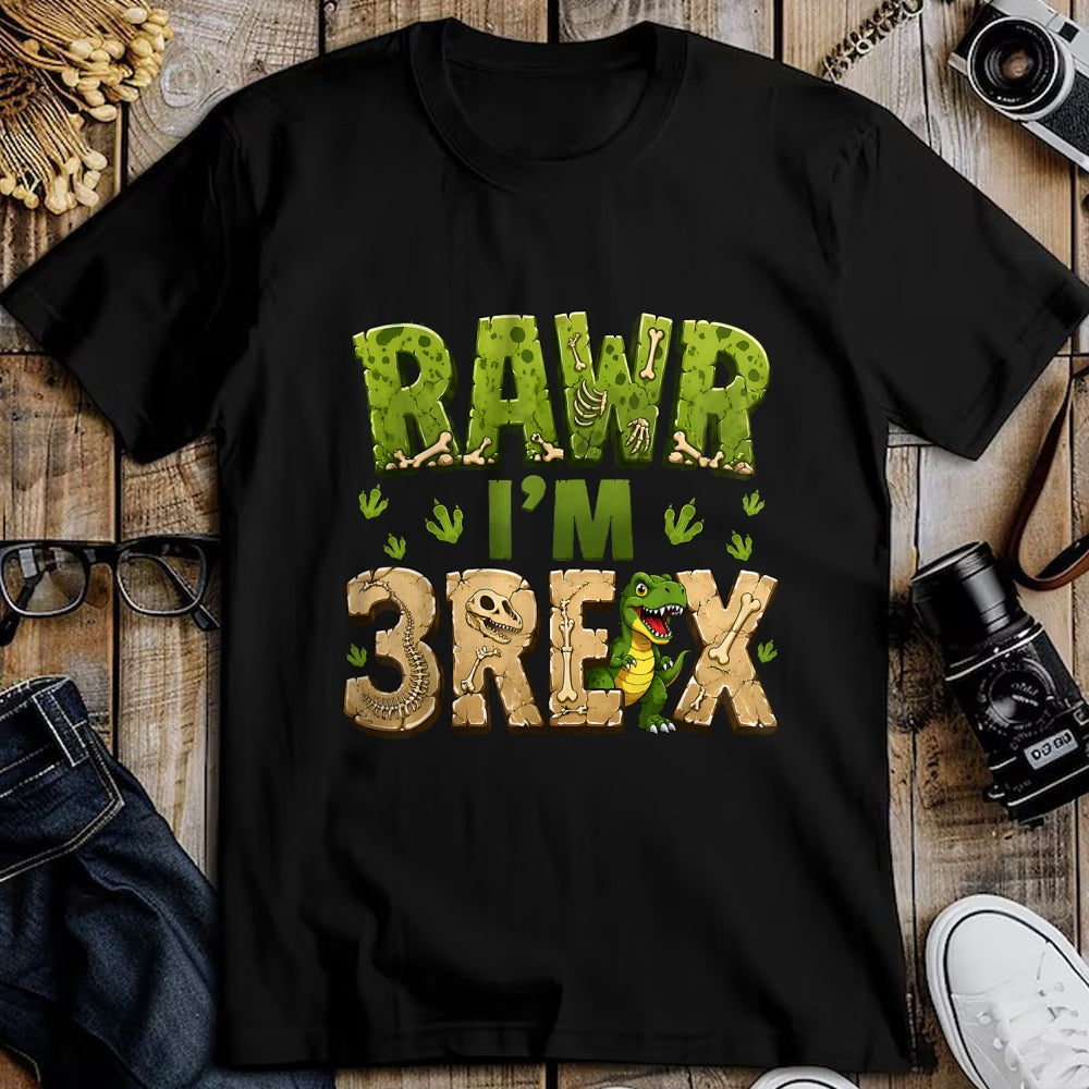 Best Dinosaur Lover Shirt, Funny Dinosaur UnisexT-Shirt/Hoodie/Sweatshirt HLT00 - 3 Year Old Dinosaur Birthday Boys Rawn Im 3-Rex T-Shirt