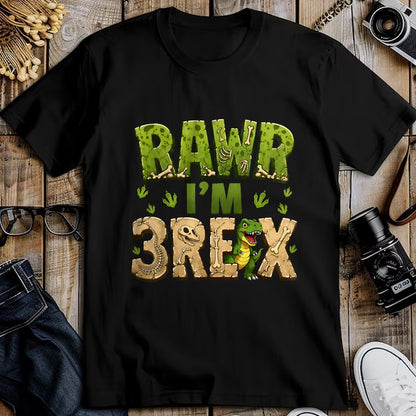 Best Dinosaur Lover Shirt, Funny Dinosaur UnisexT-Shirt/Hoodie/Sweatshirt HLT00 - 3 Year Old Dinosaur Birthday Boys Rawn Im 3-Rex T-Shirt