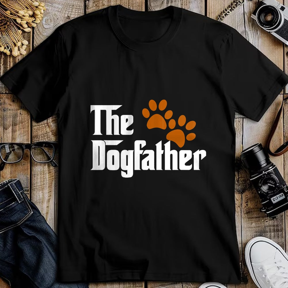 Dog Love Shirt, Dog Lover Gift T-Shirt/Hoodie/Sweatshirt HLT00 - Cool Dog Dad Dog Father Shirt The DogFather T-Shirt T-Shirt