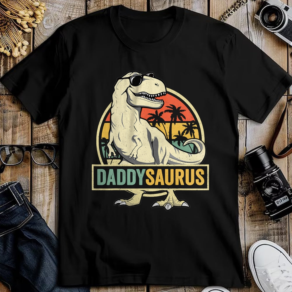 Best Dinosaur Lover Shirt, Funny Dinosaur UnisexT-Shirt/Hoodie/Sweatshirt HLT00 - Daddysaurus T Rex Dinosaur Daddy Saurus Family Matching T-Shirt