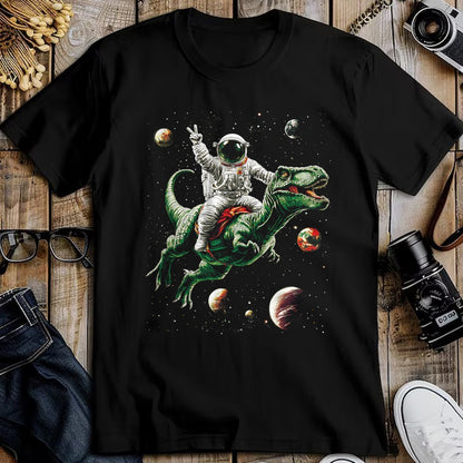 Best Dinosaur Lover Shirt, Funny Dinosaur UnisexT-Shirt/Hoodie/Sweatshirt HLT00 - Astronaut Dinosaur T Rex Outer Space Science Galaxy Universe T-Shirt