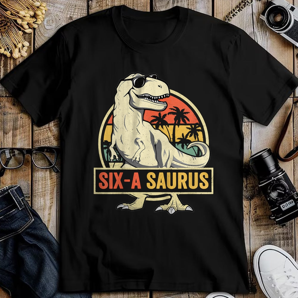 Best Dinosaur Lover Shirt, Funny Dinosaur UnisexT-Shirt/Hoodie/Sweatshirt HLT00 - 6 Year Old Dinosaur Birthday 6th T Rex Dino Six Saurus Tees T Shirts for Kids Boys Girls