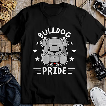 Dog Love Shirt, Dog Lover Gift T-Shirt/Hoodie/Sweatshirt HLT00 - Bulldog Mascot Shirt English Bulldog Pride And Loyalty T-Shirt