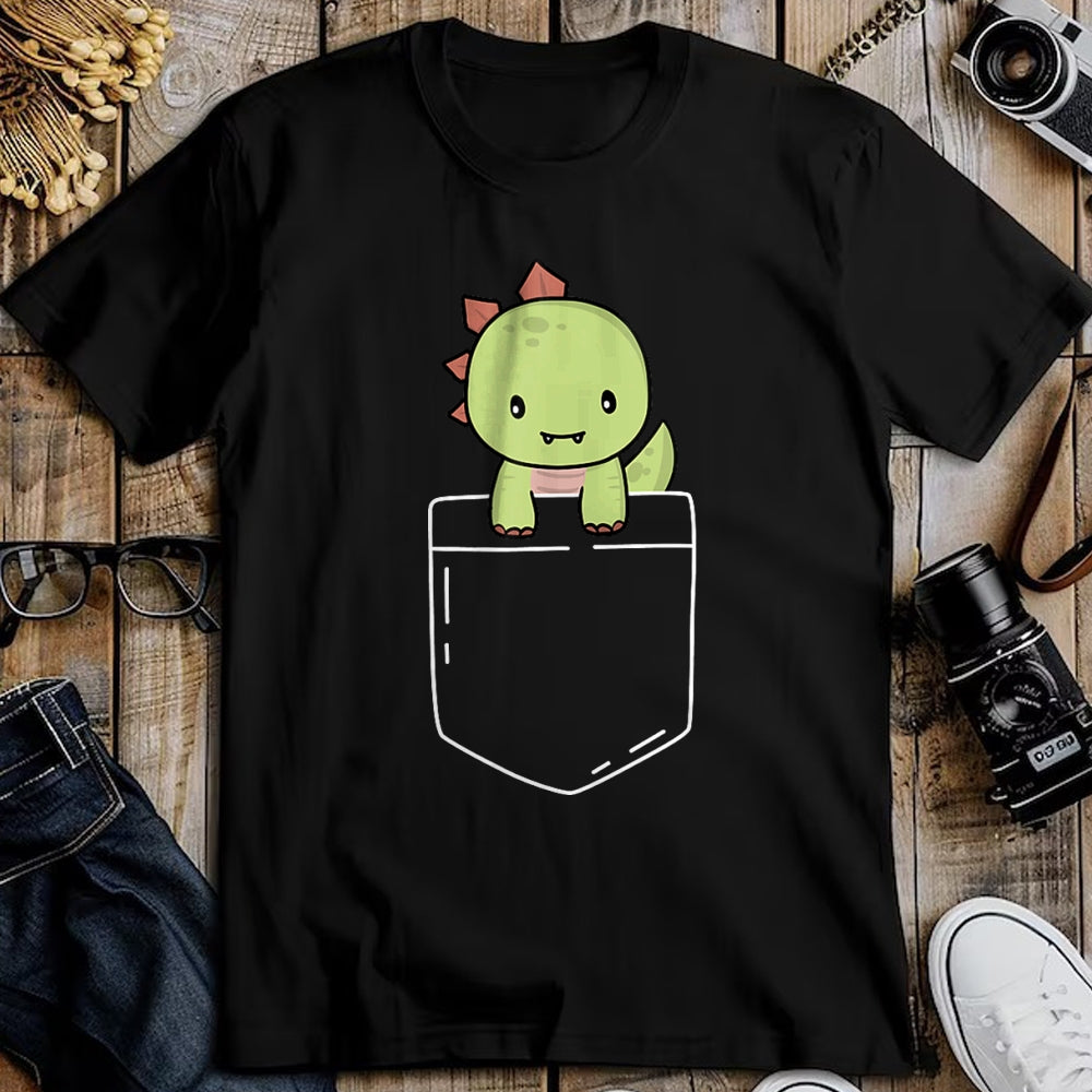 Best Dinosaur Lover Shirt, Funny Dinosaur UnisexT-Shirt/Hoodie/Sweatshirt HLT00 - Cute T-Rex In Pocket Tyrannosaurus Rex Kawaii Dinosaur Lover T-Shirt