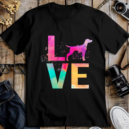 Dog Love Shirt, Dog Lover Gift T-Shirt/Hoodie/Sweatshirt HLT00 - Colorful Vizsla Dog Mom Gifts Vizsla T-Shirt