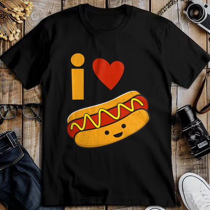 Dog Love Shirt, Dog Lover Gift T-Shirt/Hoodie/Sweatshirt HLT00 - I Love Hot Dog Shirt T-Shirt
