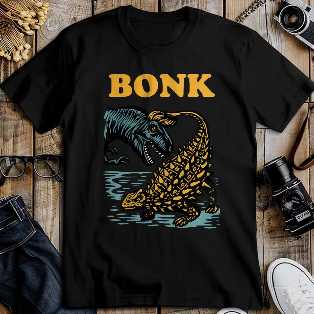 Best Dinosaur Lover Shirt, Funny Dinosaur UnisexT-Shirt/Hoodie/Sweatshirt HLT00 - Bonk Dinosaur Funny Prehistoric Humor Design T-Shirt