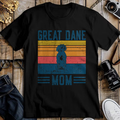 Dog Love Shirt, Dog Lover Gift T-Shirt/Hoodie/Sweatshirt HLT00 - Dog Great Dane Mom - Vintage Great Dane Mom T-Shirt