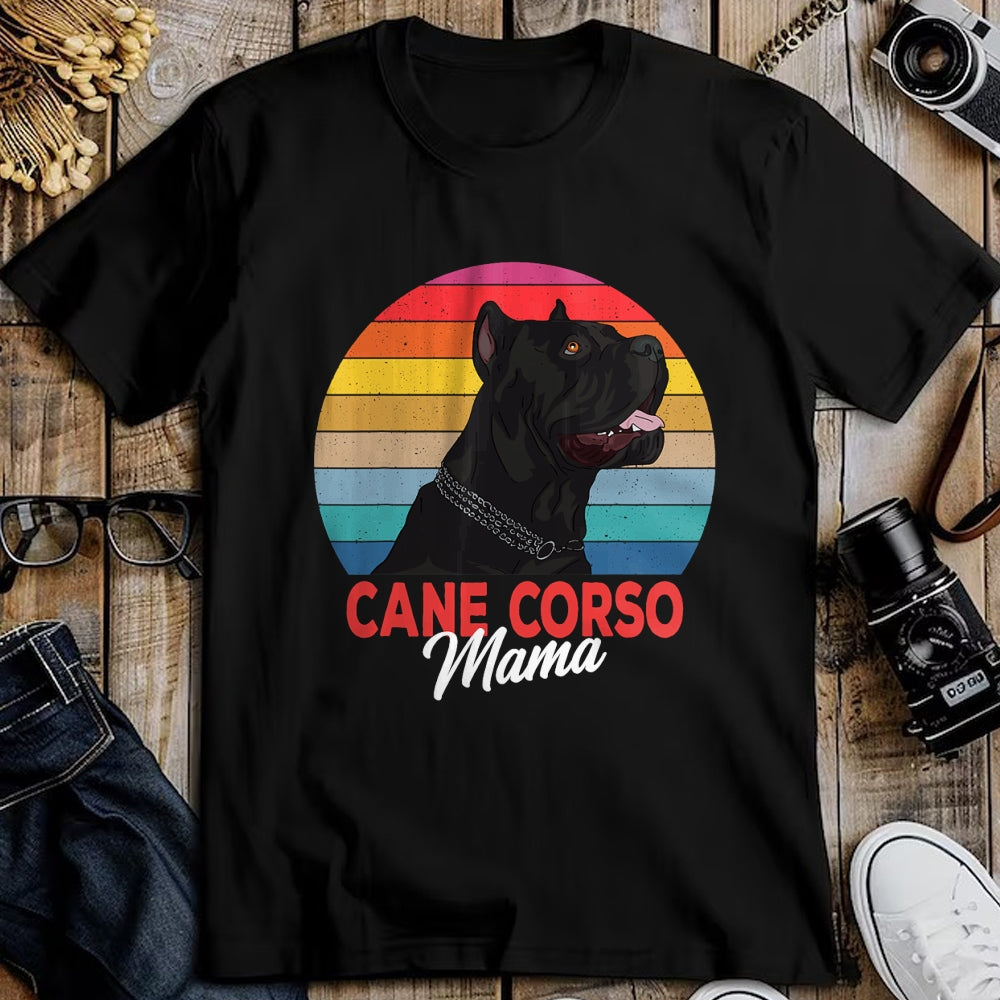 Dog Love Shirt, Dog Lover Gift T-Shirt/Hoodie/Sweatshirt HLT00 - Cane Corso Mama Italian Mastiff Dog Mom Funny Girls Gift T-Shirt