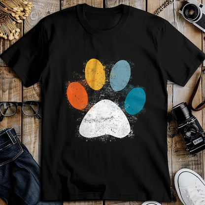 Dog Love Shirt, Dog Lover Gift T-Shirt/Hoodie/Sweatshirt HLT00 - Vintage Dog T-Shirt Puppy Dog Paw Print Dog Love Pet Paw T-Shirt