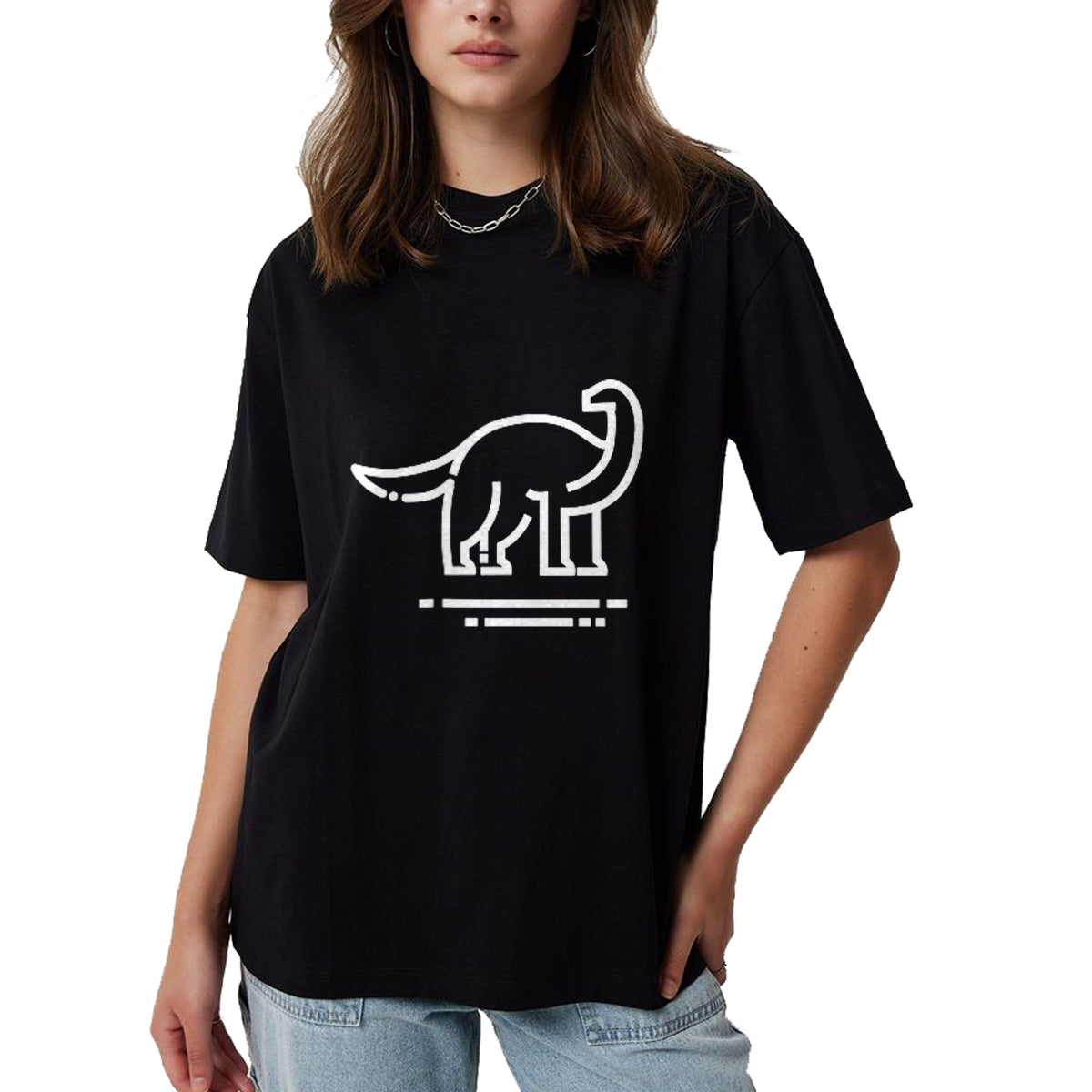 Best Dinosaur Lover Shirt, Funny Dinosaur UnisexT-Shirt/Hoodie/Sweatshirt HLT00 - Brontosaurus T-Shirt for Men Women & Kids  Dinosaur Badge T-Shirt