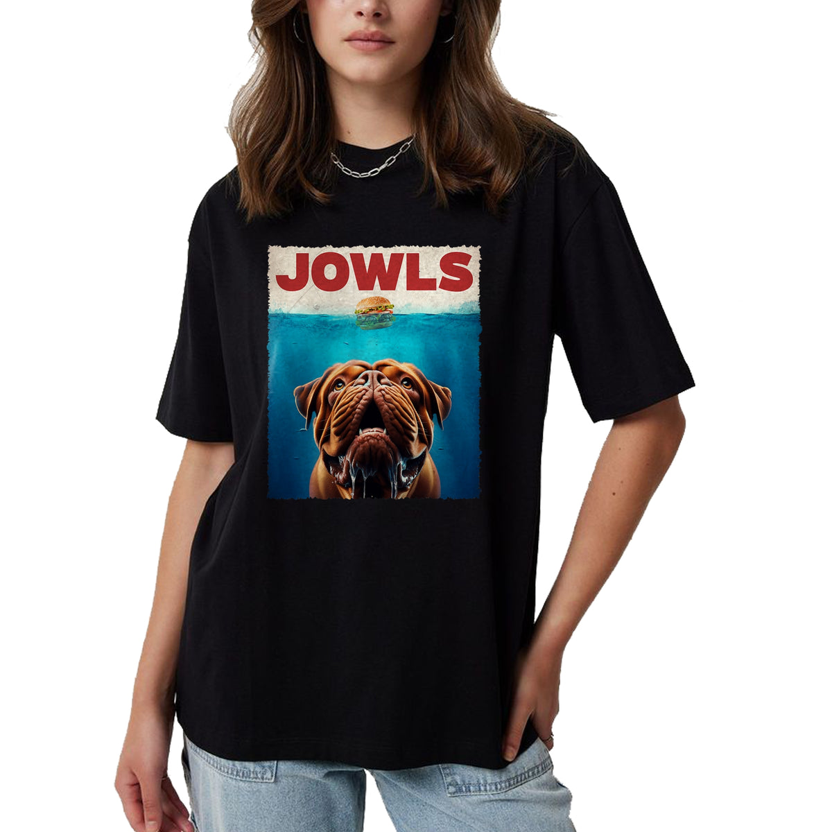 Dog Love Shirt, Dog Lover Gift T-Shirt/Hoodie/Sweatshirt HLT00 - Graphic Love Dogue de Bordeaux Jowls Dogs Kawaii Pet Vintage T-Shirt