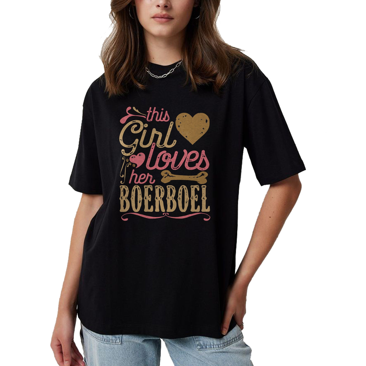 Dog Love Shirt, Dog Lover Gift T-Shirt/Hoodie/Sweatshirt HLT00 - Boerboel Shirt - Dog Lover Tshirt Gift Dogs Tee T-Shirt