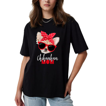 Dog Love Shirt, Dog Lover Gift T-Shirt/Hoodie/Sweatshirt HLT00 - Chihuahua Shirt Funny Dog Shirt Mom Sunglasses Dog Lover Tee T-Shirt