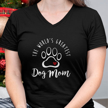 Dog Love Shirt, Dog Lover Gift T-Shirt/Hoodie/Sweatshirt HLT00 - The World_s Greatest Dog Mom T Shirt, I Love My Dog Gift T-Shirt