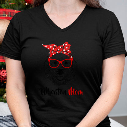 Dog Love Shirt, Dog Lover Gift T-Shirt/Hoodie/Sweatshirt HLT00 - Wheaten Terrier Mom Mama Dog T-Shirt