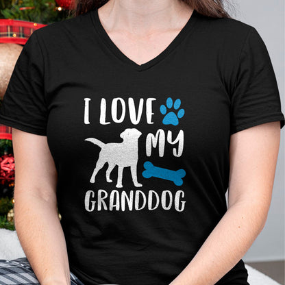 Dog Love Shirt, Dog Lover Gift T-Shirt/Hoodie/Sweatshirt HLT00 - I Love My Granddog Shirt Labrador Retriever Dog Grandma Gift T-Shirt