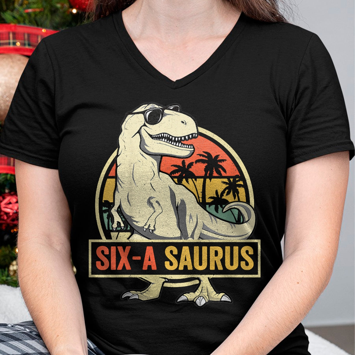 Best Dinosaur Lover Shirt, Funny Dinosaur UnisexT-Shirt/Hoodie/Sweatshirt HLT00 - 6 Year Old Dinosaur Birthday 6th T Rex Dino Six Saurus Tees T Shirts for Kids Boys Girls