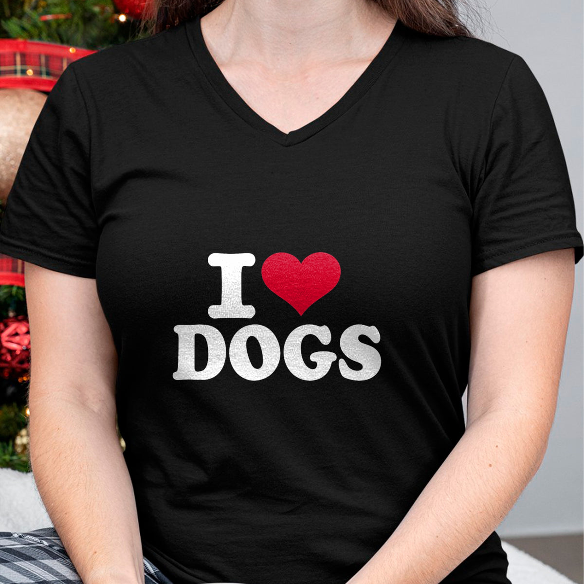 Dog Love Shirt, Dog Lover Gift T-Shirt/Hoodie/Sweatshirt HLT00 - I love dogs T-Shirt