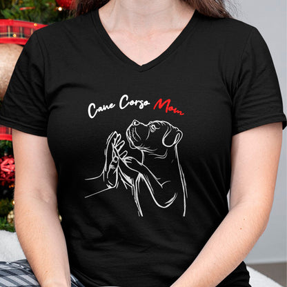 Dog Love Shirt, Dog Lover Gift T-Shirt/Hoodie/Sweatshirt HLT00 - Cane Corso Mom Italian Mastiff Dog Women T-Shirt