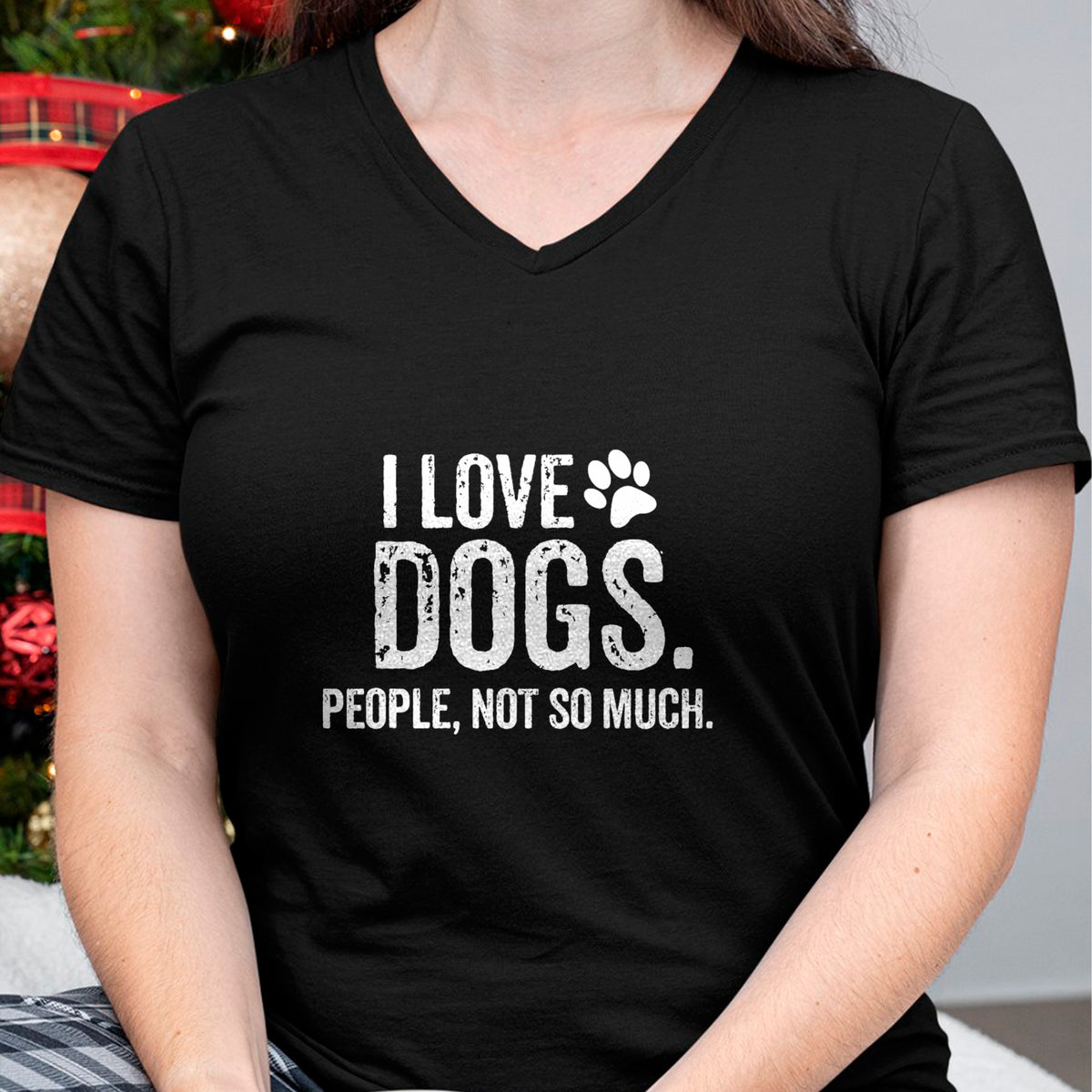 Dog Love Shirt, Dog Lover Gift T-Shirt/Hoodie/Sweatshirt HLT00 - I Love Dogs. People, Not So Much Funny Dog Lover Gift T-Shirt