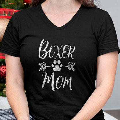 Dog Love Shirt, Dog Lover Gift T-Shirt/Hoodie/Sweatshirt HLT00 - Boxer Mom Shirt Boxer Dog Lover Owner Funny Boxer Dog Mom T-Shirt