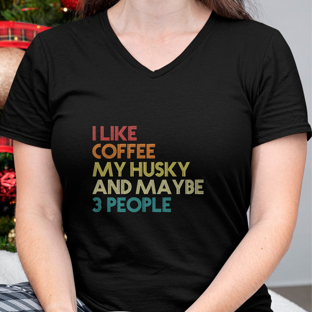 Dog Love Shirt, Dog Lover Gift T-Shirt/Hoodie/Sweatshirt HLT00 - Siberian Husky Dog Owner Coffee Lovers Quote Vintage Retro T-Shirt