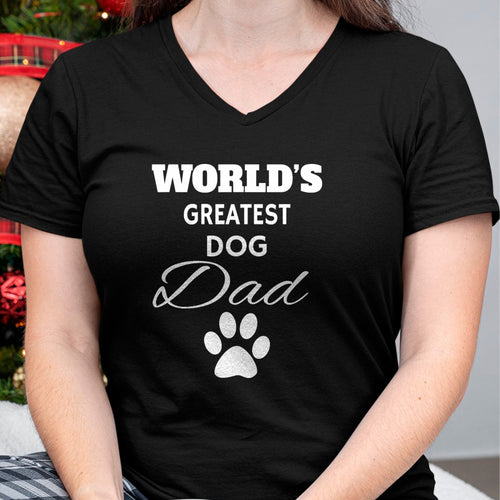 Dog Love Shirt, Dog Lover Gift T-Shirt/Hoodie/Sweatshirt HLT00 - The World_s Greatest DOG Dad T Shirt, Love my Dog T-Shirt