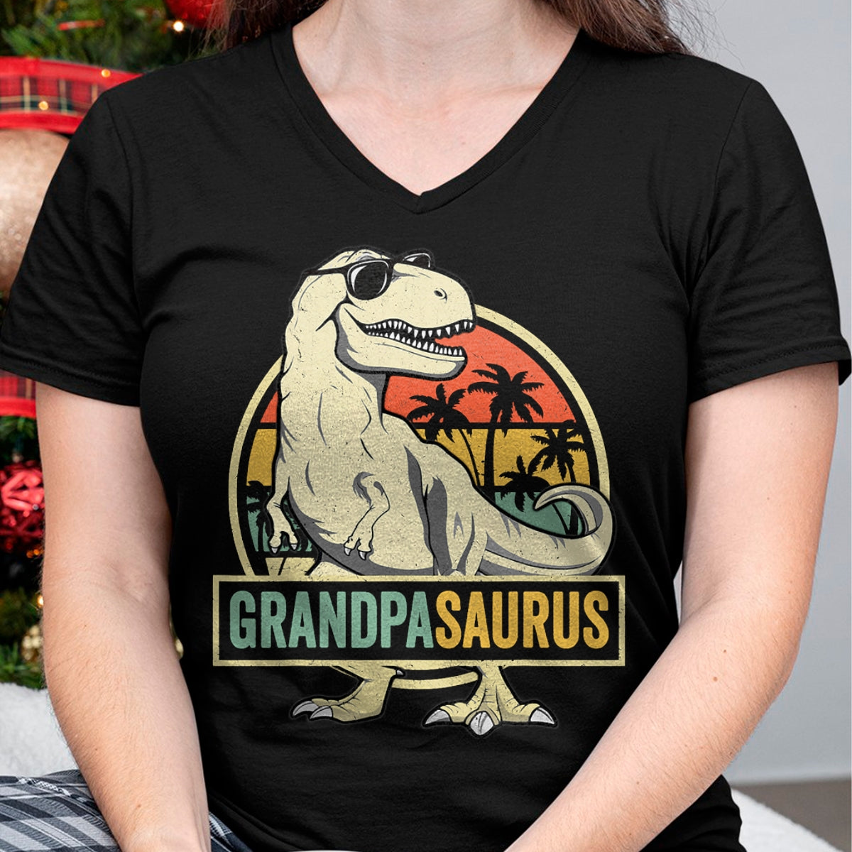 Best Dinosaur Lover Shirt, Funny Dinosaur UnisexT-Shirt/Hoodie/Sweatshirt HLT00 - Grandpasaurus T Rex Dinosaur Grandpa Saurus Family Matching T-Shirt