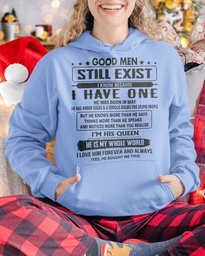 May - Good men Still Exist - gift for your girlfriend, wife from Husband - TOBY05 (SKU-GM-05)