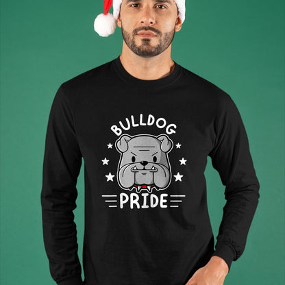 Dog Love Shirt, Dog Lover Gift T-Shirt/Hoodie/Sweatshirt HLT00 - Bulldog Mascot Shirt English Bulldog Pride And Loyalty T-Shirt