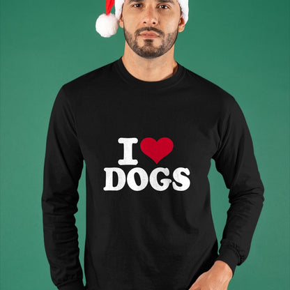 Dog Love Shirt, Dog Lover Gift T-Shirt/Hoodie/Sweatshirt HLT00 - I love dogs T-Shirt