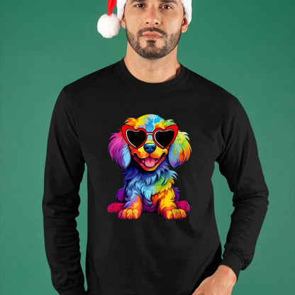 Dog Love Shirt, Dog Lover Gift T-Shirt/Hoodie/Sweatshirt HLT00 - Rainbow LGBT Love Weiners Dogs Love Funny Gay Man Pride Fun T-Shirt