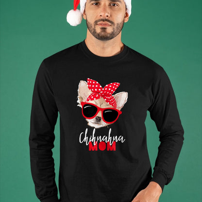 Dog Love Shirt, Dog Lover Gift T-Shirt/Hoodie/Sweatshirt HLT00 - Chihuahua Shirt Funny Dog Shirt Mom Sunglasses Dog Lover Tee T-Shirt