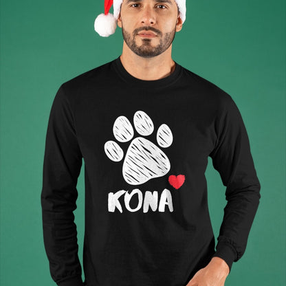 Dog Love Shirt, Dog Lover Gift T-Shirt/Hoodie/Sweatshirt HLT00 - Kona My Dog Kona I love My Dog Kona Puppy Love Dog Lover T-Shirt