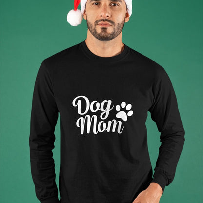 Dog Love Shirt, Dog Lover Gift T-Shirt/Hoodie/Sweatshirt HLT00 - Womens Dog Mom - Paw Print Mothers of Puppies Doggy Mama Wife Mommy V-Neck T-Shirt